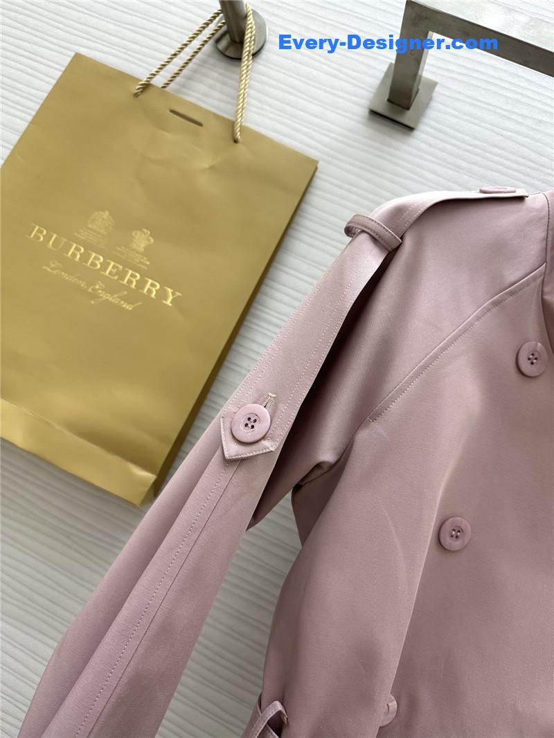 Bv*b*rry stand collar short trench coat replicas clothes