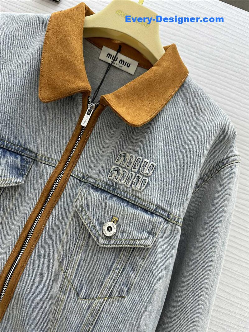 M1um1u drop shoulder jacket replica clothing sites