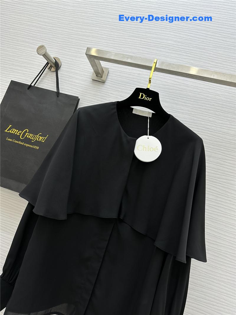 Chloé cape shirt replica designer clothing websites