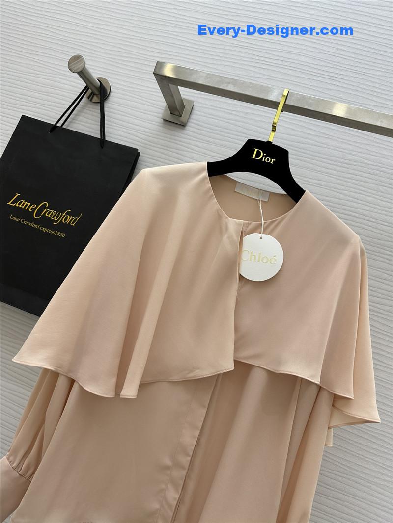 Chloé cape shirt replica designer clothing websites