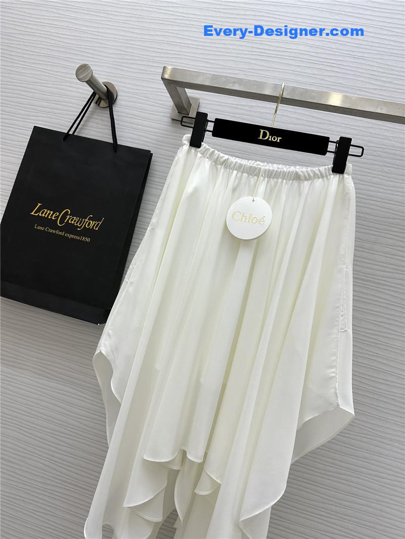 Chloé irregular skirt cheap replica designer clothes