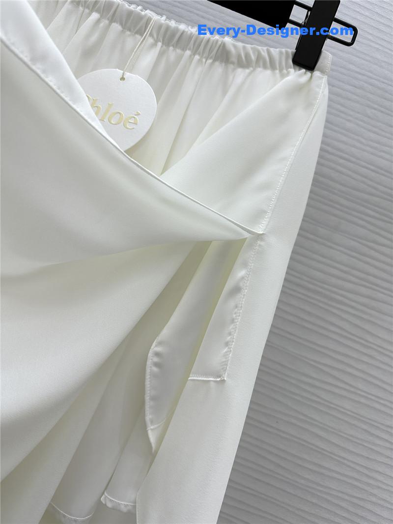Chloé irregular skirt cheap replica designer clothes