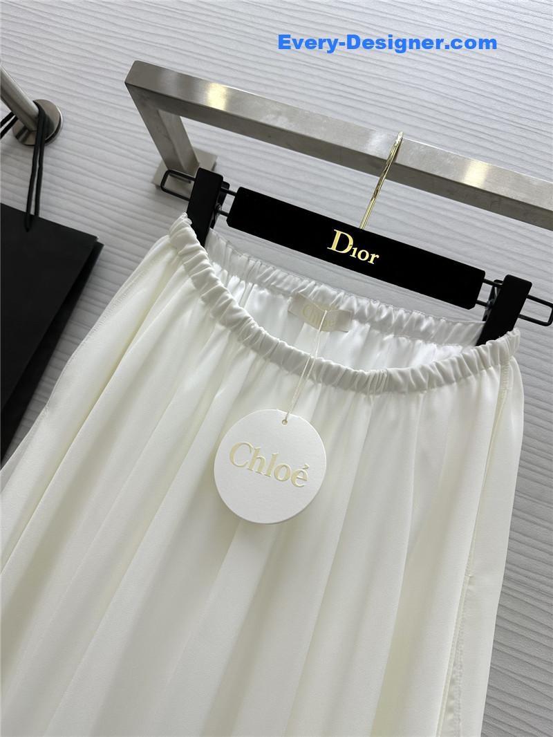 Chloé irregular skirt cheap replica designer clothes