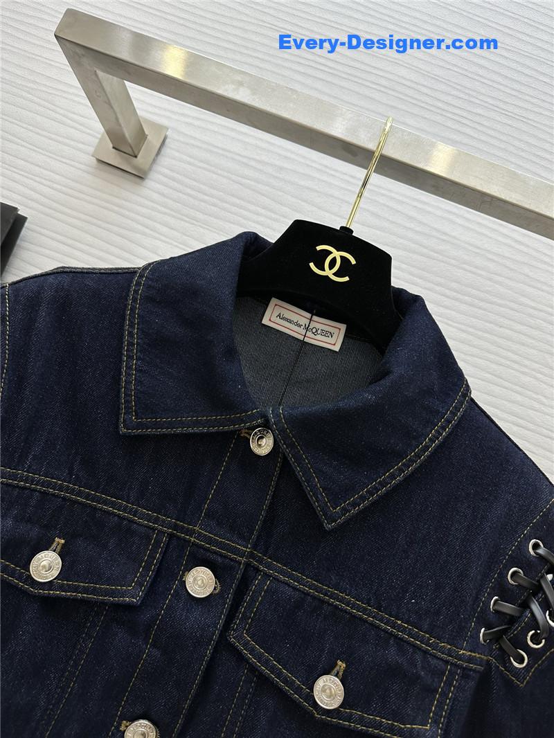 a1exa*der Mcqv*en denim jackets replicas clothes