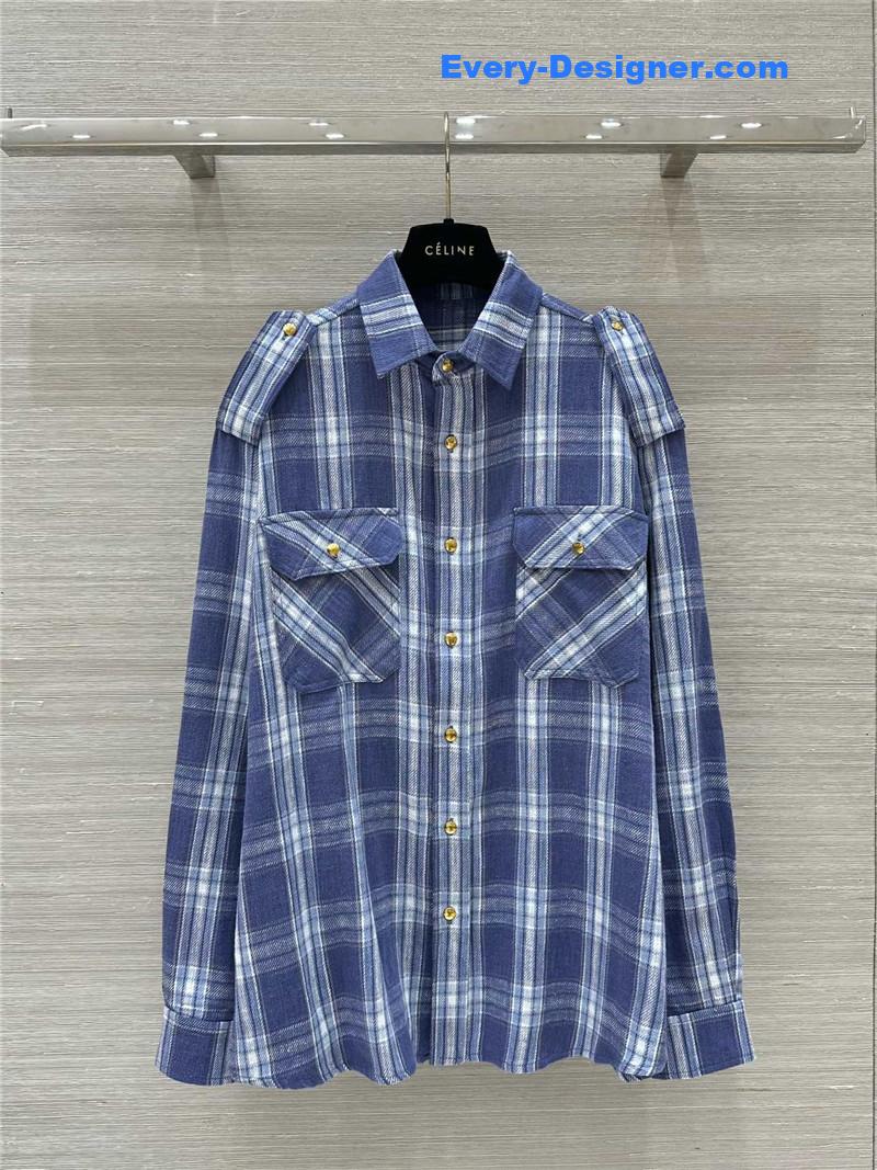 Ce1i*e plaid shirt replica clothing sites
