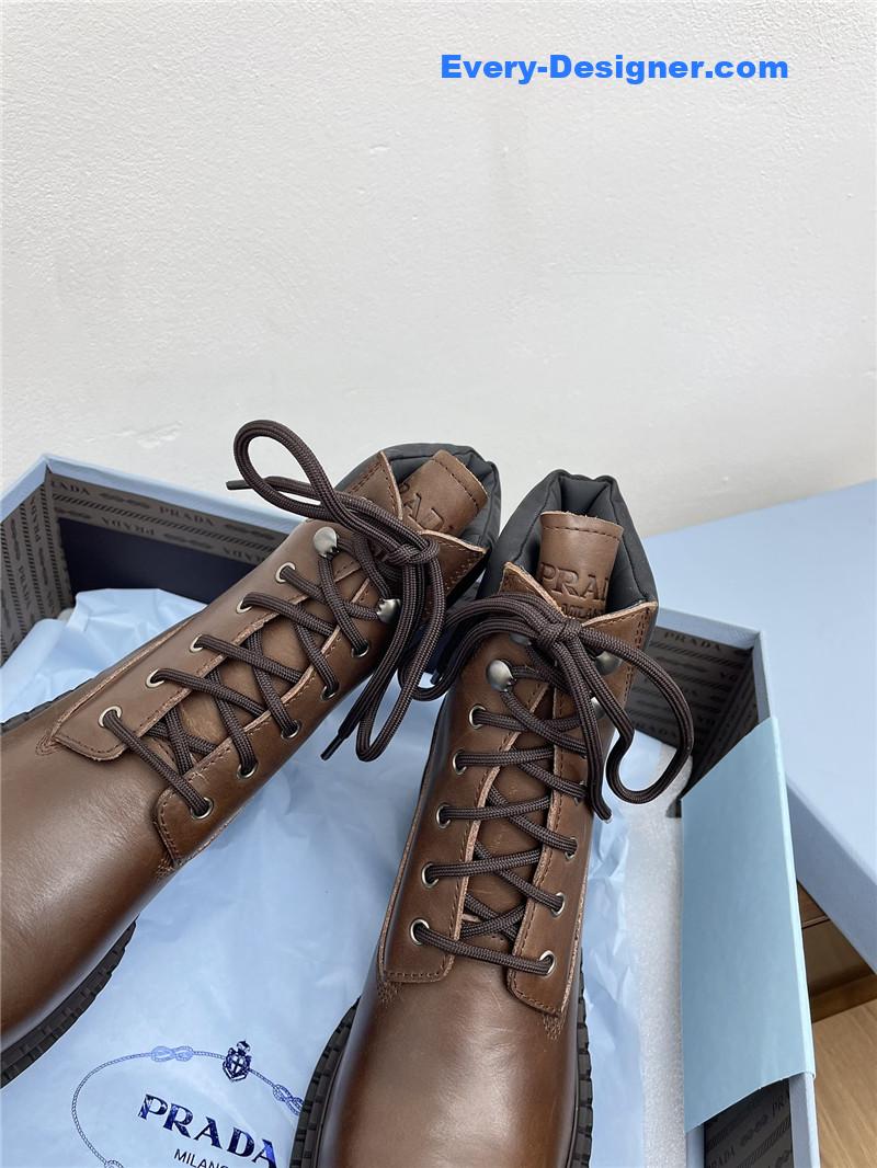 Pra*a leather work boots for women