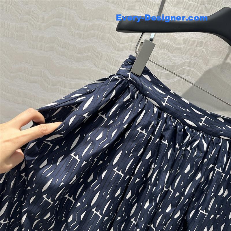 D10r letter element printing pattern long skirt replicas clother