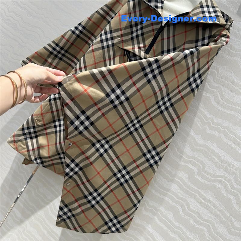 Bv*b*rry checkered cape cloak replica clothing site