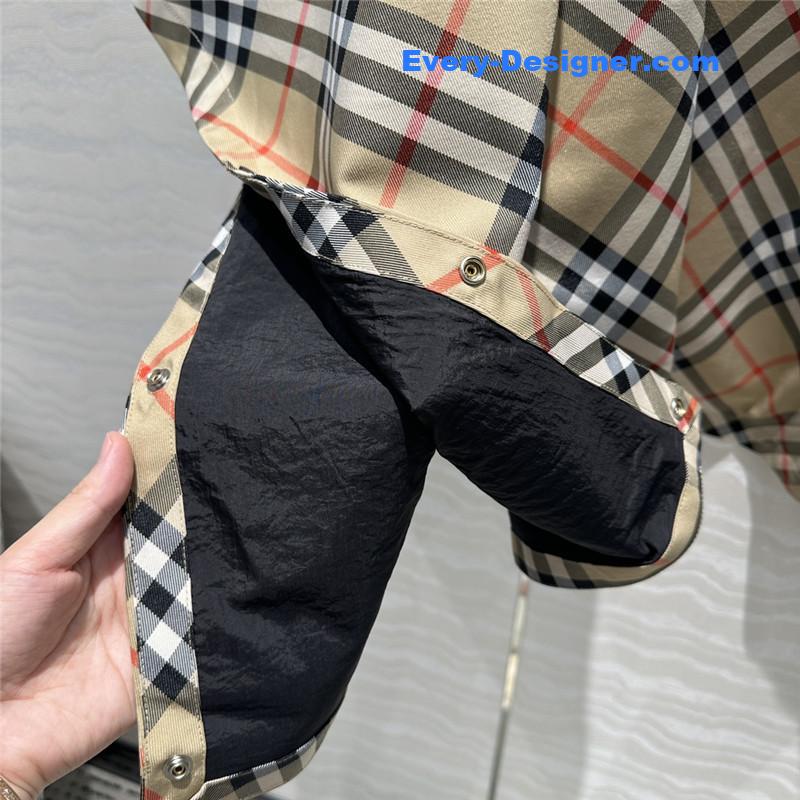 Bv*b*rry checkered cape cloak replica clothing site