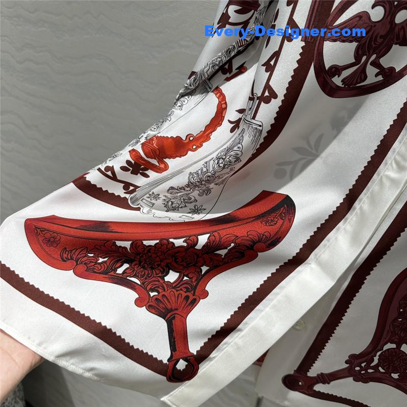 H**me5 printed silk shirt replica clothing sites