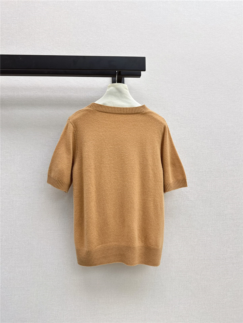 l0vis Vvtt0n lv knitted short-sleeved top replicas clothes