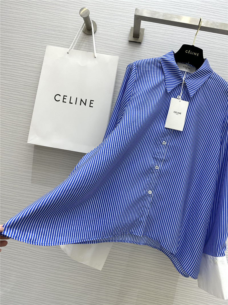 Ce1i*e silk shirt replica clothing