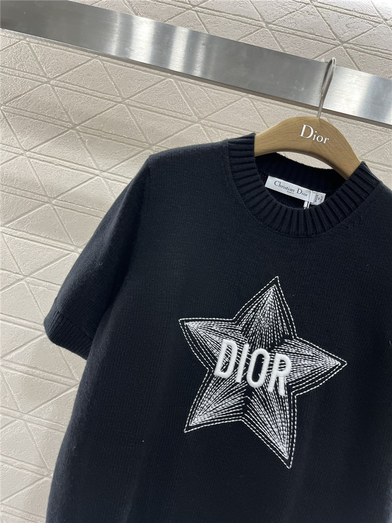 D10r D10ralps short-sleeved wool top black