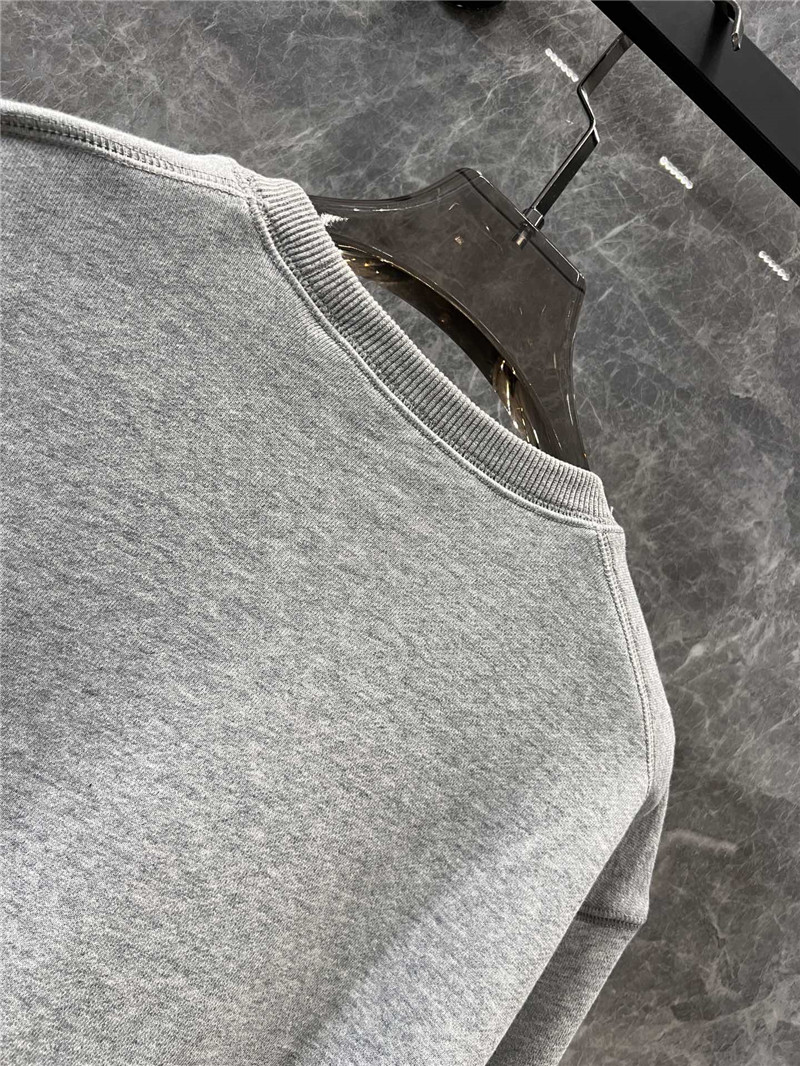 M1um1u round neck sweatshirt + short skirt set replica clothes