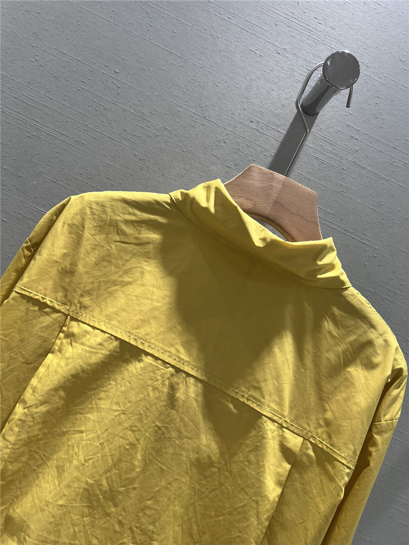 M1um1u patchwork long-sleeved shirt replica clothing sites