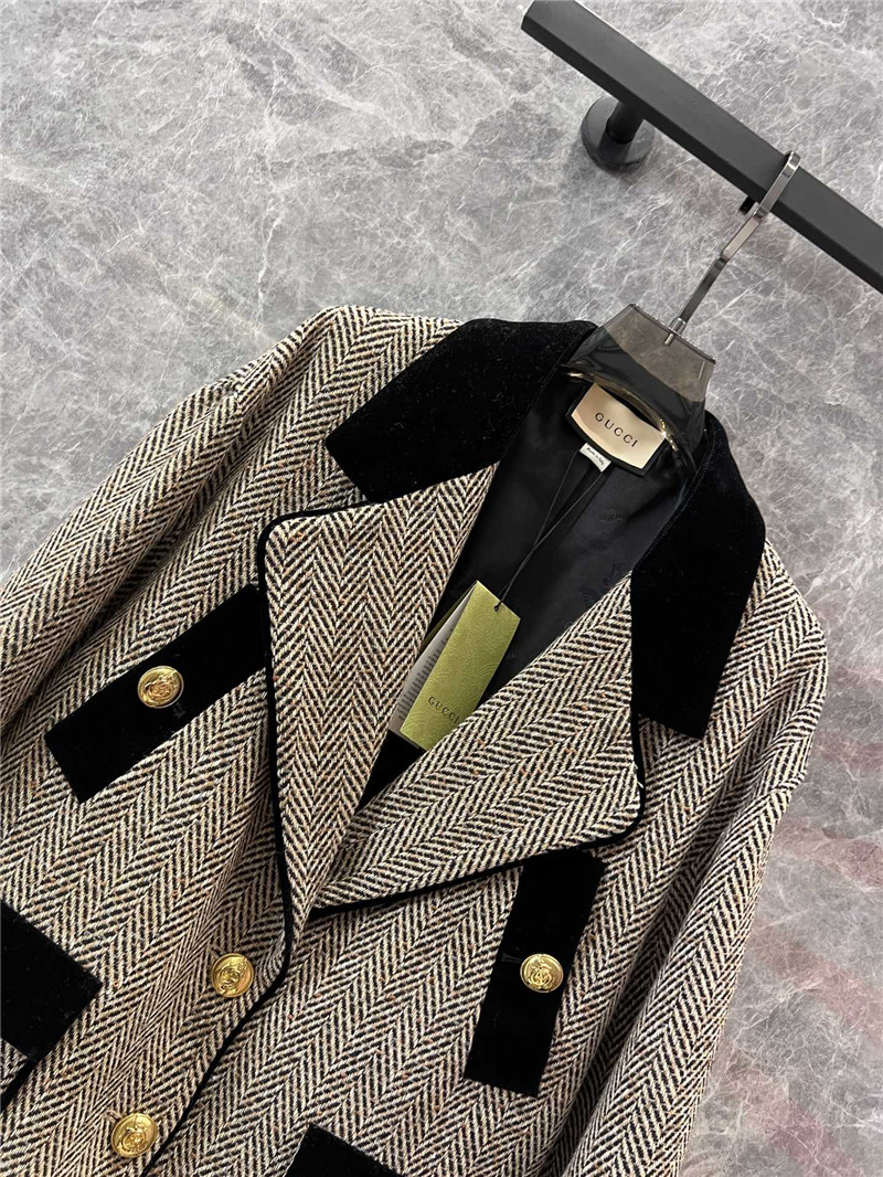 Gvc*1 preppy silhouette coat replica d&g clothing