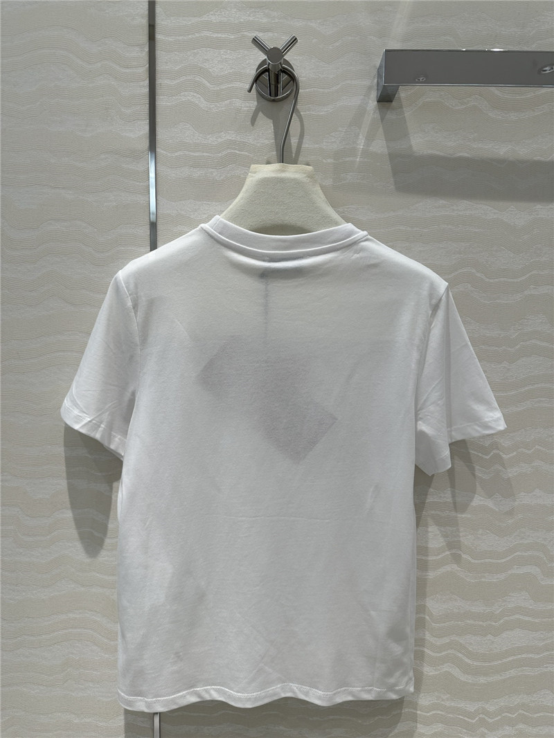 M1um1u basic short-sleeved t-shirt replica clothing sites