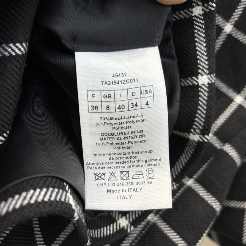 D10r short jacket + skirt set replica clothes