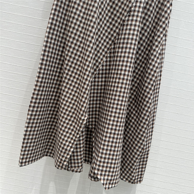 L0ew* age-reducing plaid midi skirt replica clothing