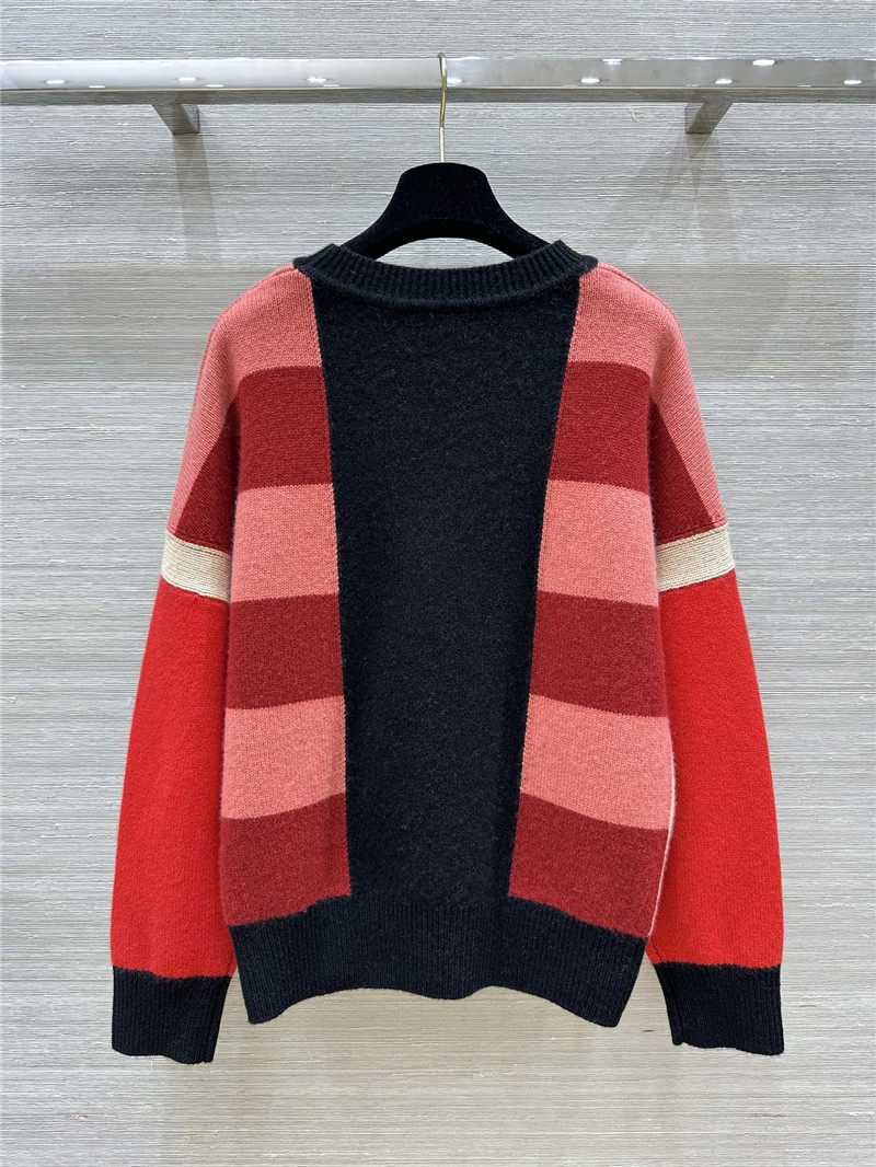 H**me5 lettres equestres long-sleeve sweater navy