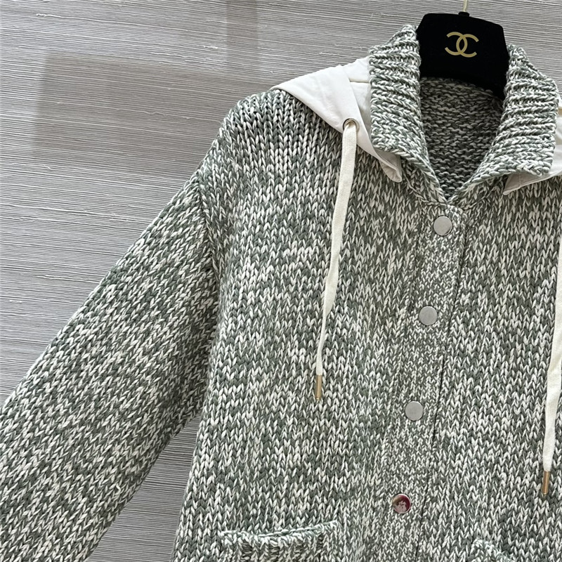 Moncler floral knitted jacket replica clothing sites
