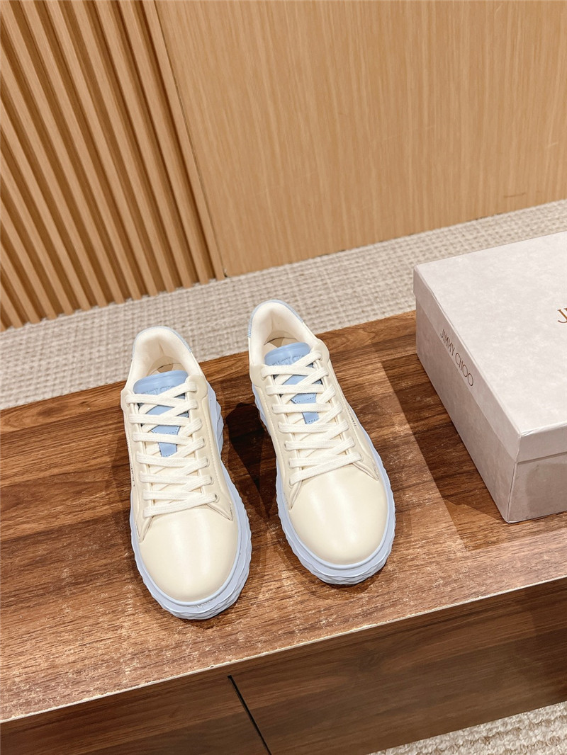 j1m*y ch00 D1am0nd maxi/f ii combo sneakers in beige