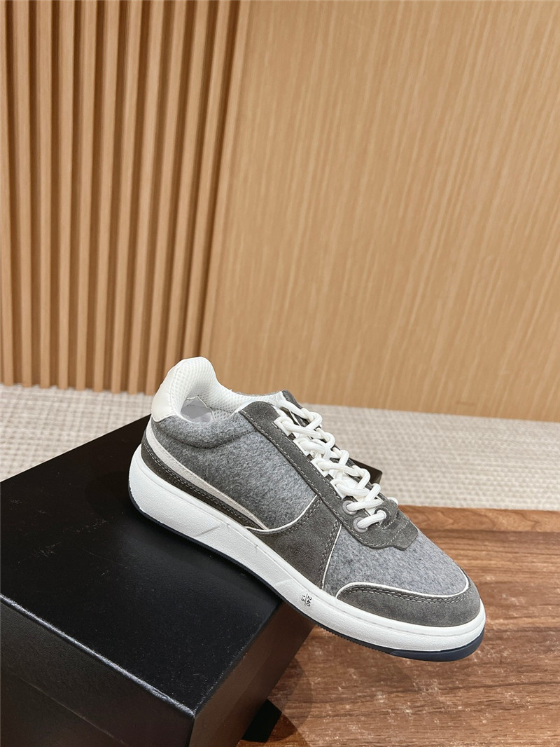 Ch**el gray suede leather women’s sneakers
