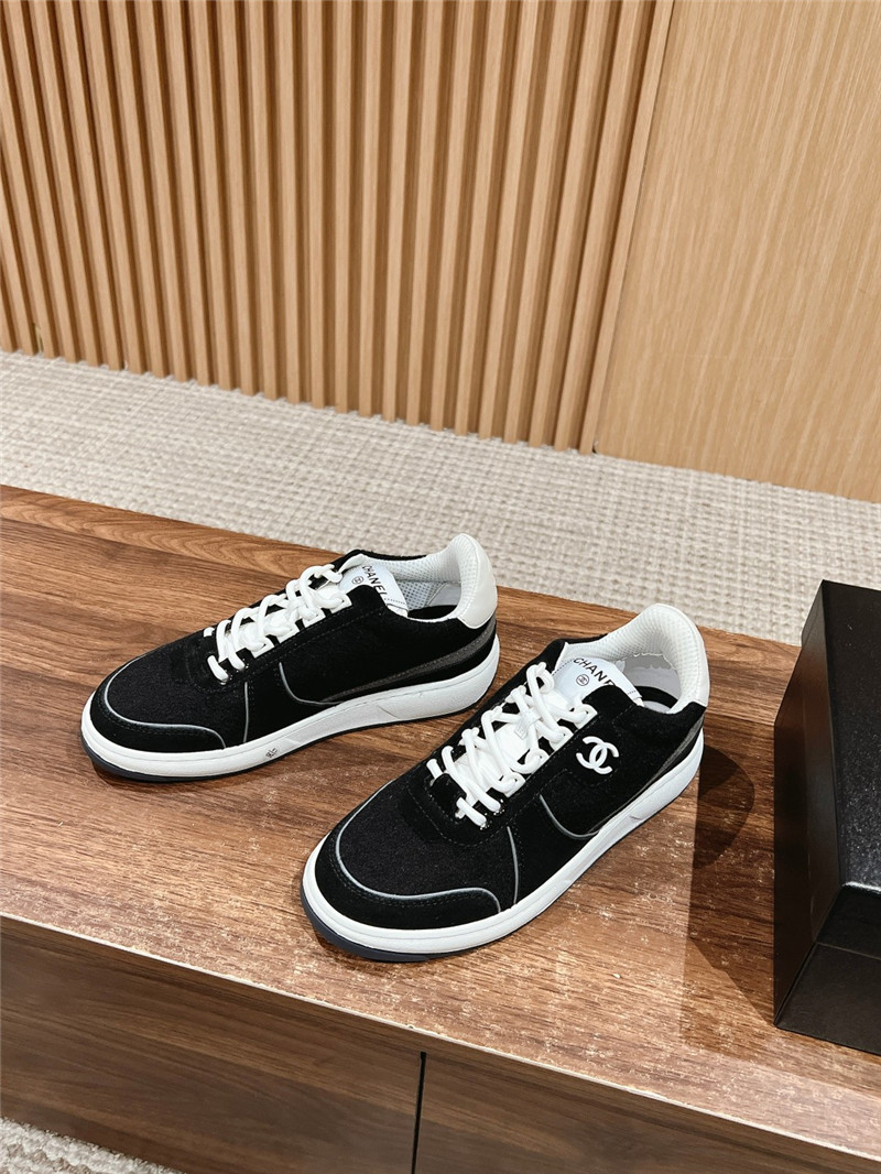 Ch**el suede leather women’s sneakers