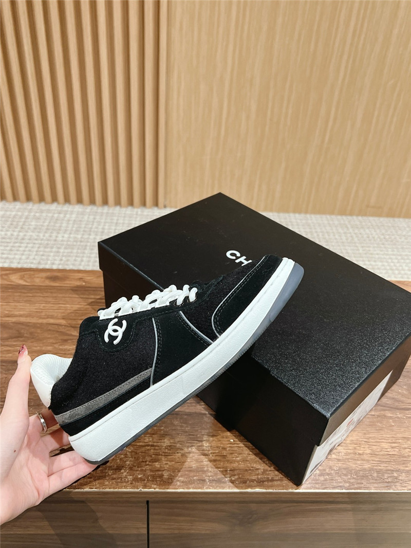 Ch**el suede leather women’s sneakers
