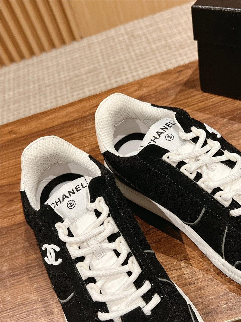 Ch**el suede leather women’s sneakers