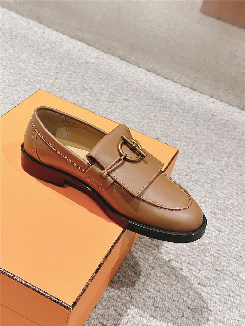 H**me5 impact loafers in naturel calfskin