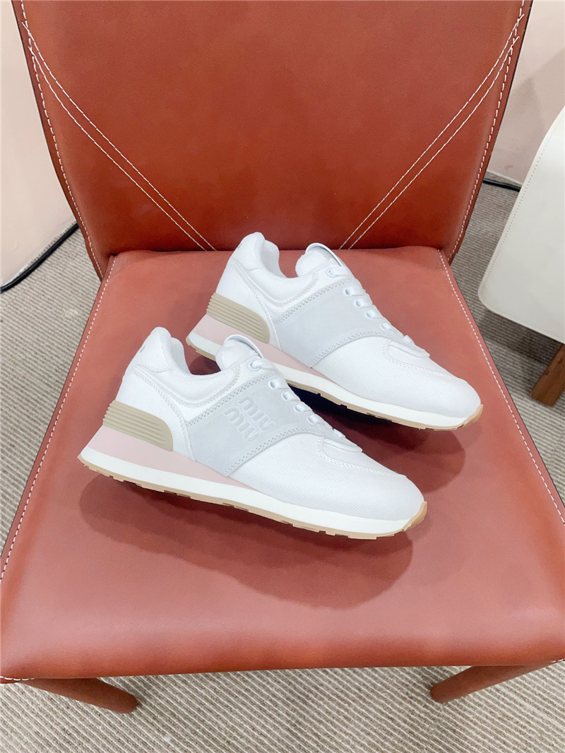 Miu Miu x New Balance 574 Leather Sneakers