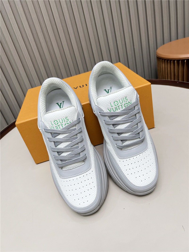 l0vis Vvtt0n lv gray platform sneakers