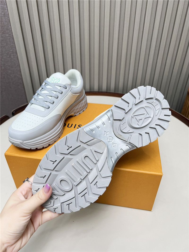 l0vis Vvtt0n lv gray platform sneakers