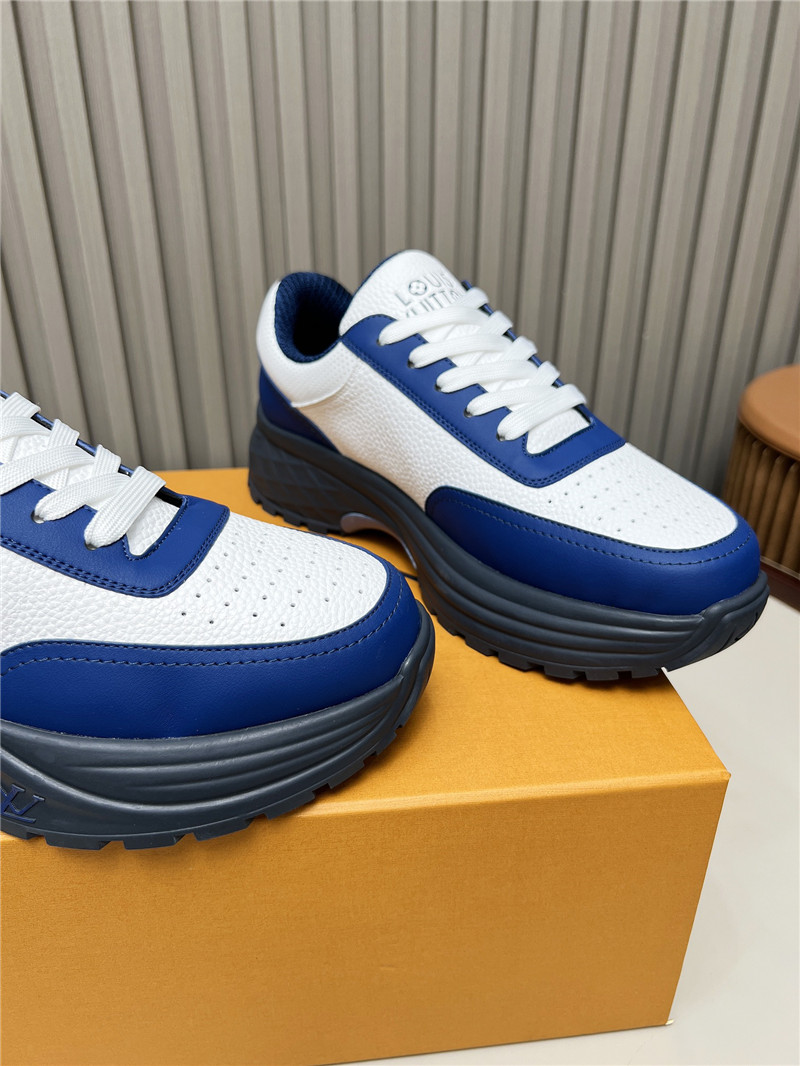 l0vis Vvtt0n lv blue white platform sneakers