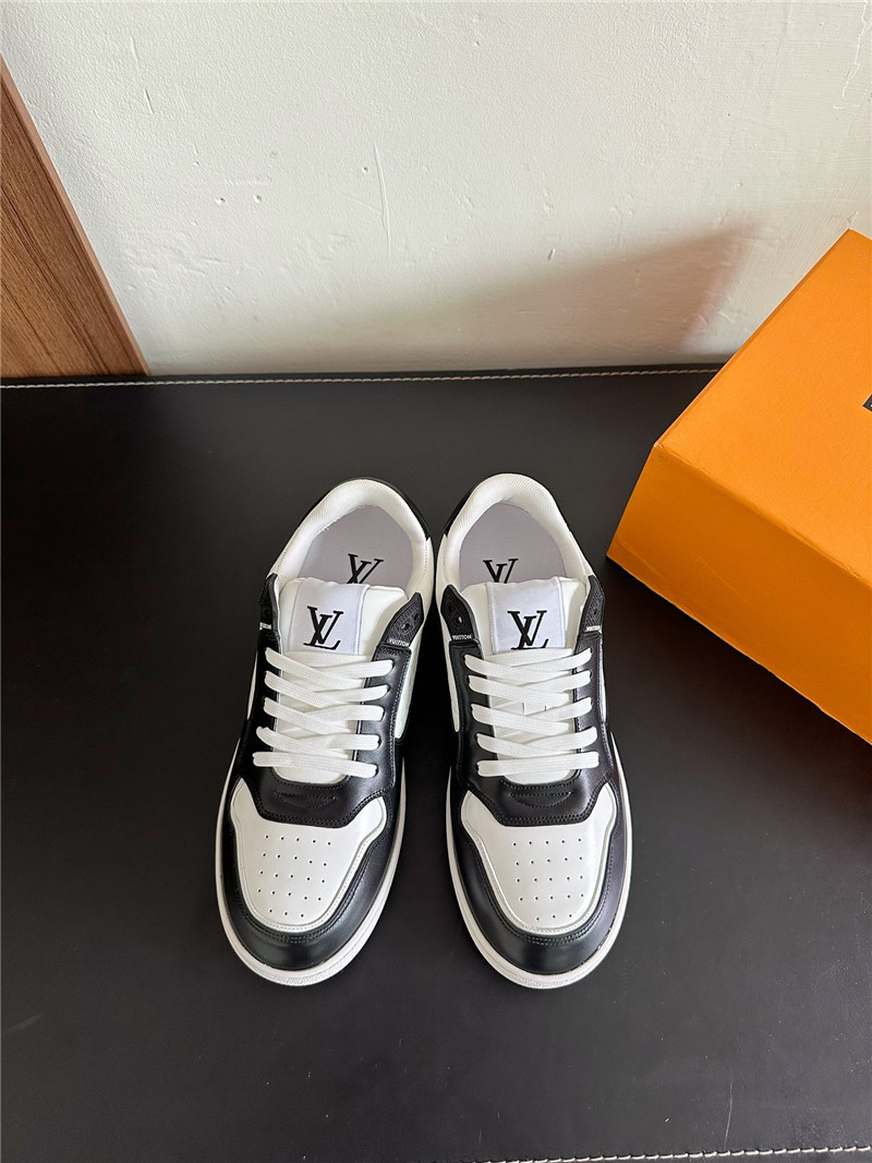 l0vis Vvtt0n lv stadium sneakers black white