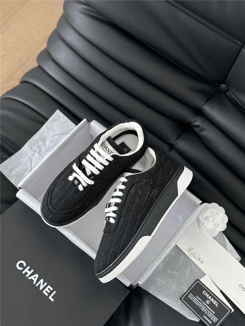 Ch**el black logo air force sneakers