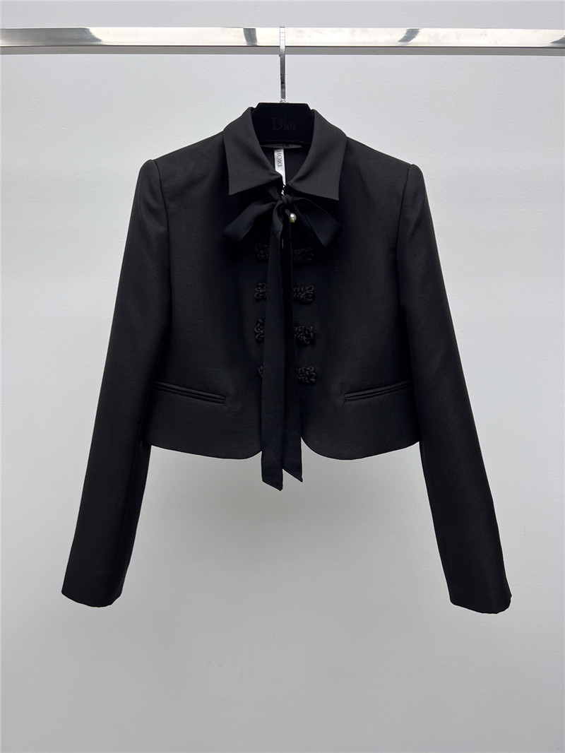 D10r bow button suit jacket replica clothes