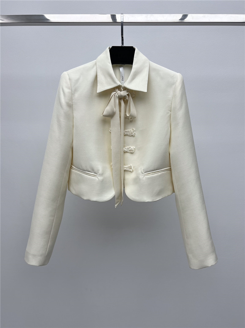 D10r bow button suit jacket replica clothes