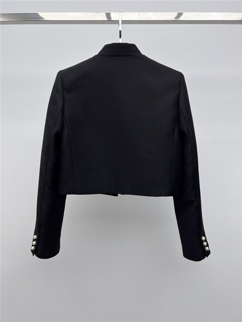 D10r stand collar buttoned suit jacket replicas clothes