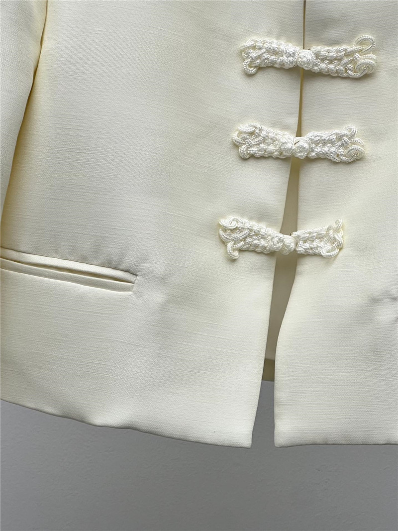 D10r stand collar buttoned suit jacket replicas clothes