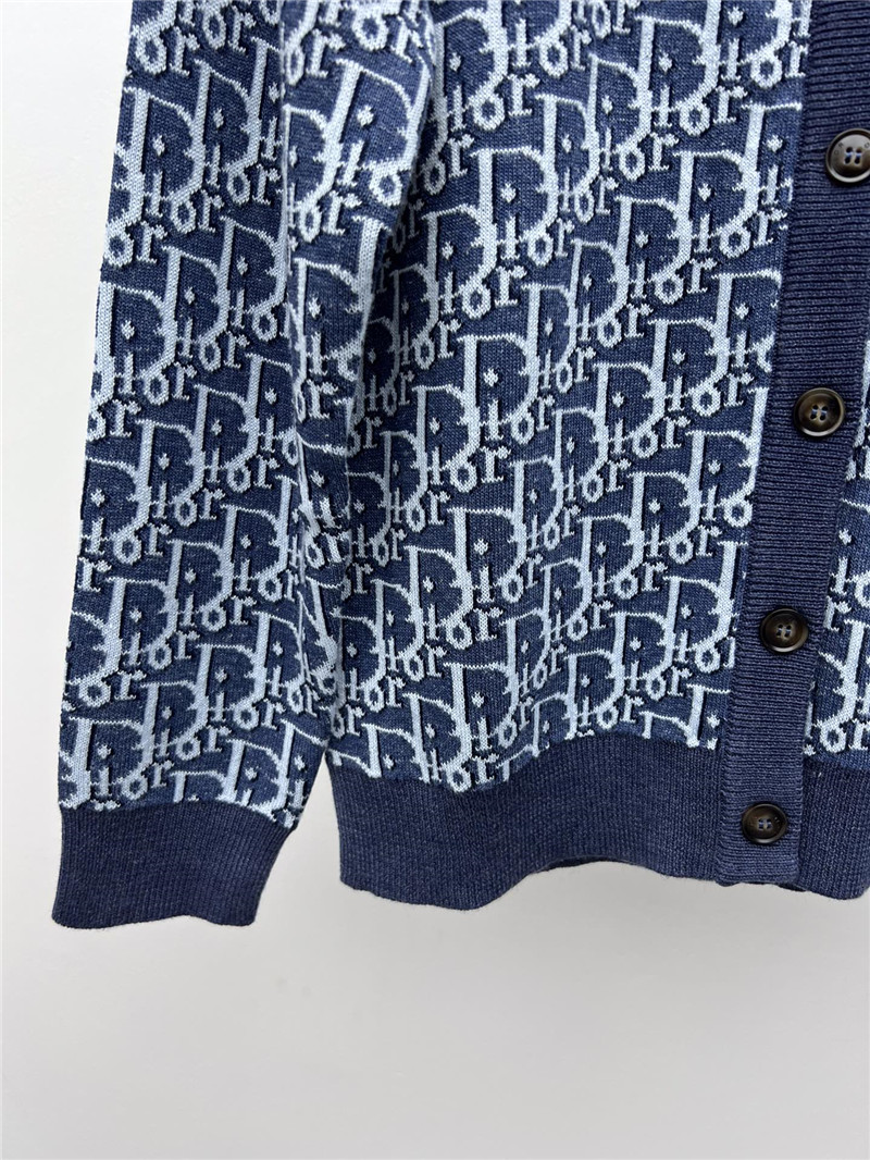 D10r monogram knitted cardigan replica clothing sites