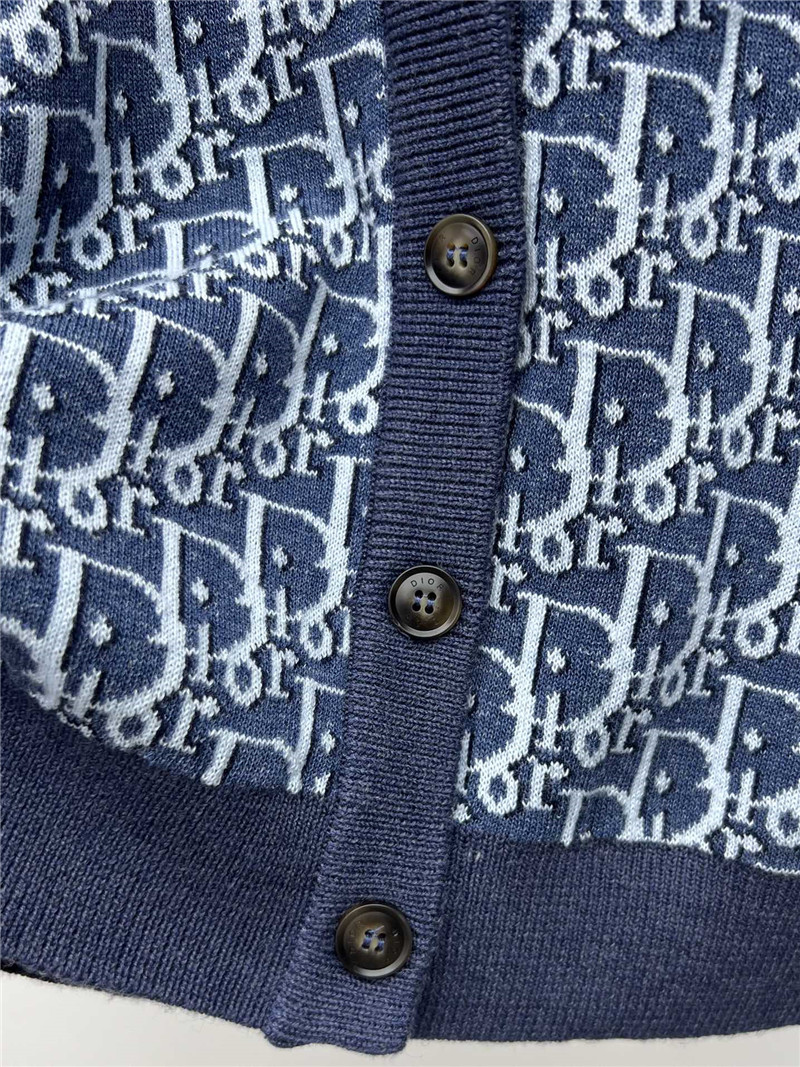 D10r monogram knitted cardigan replica clothing sites