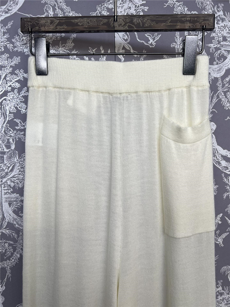 BC wool straight wide-leg pants replicas clothes