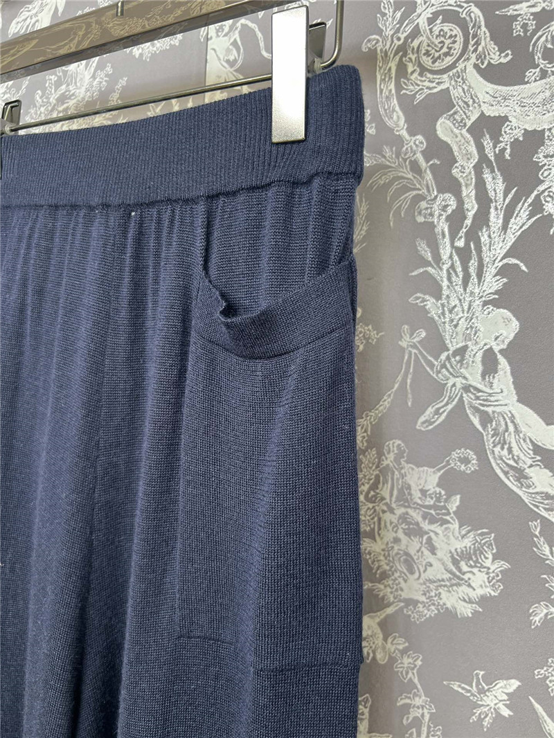 BC wool straight wide-leg pants replicas clothes