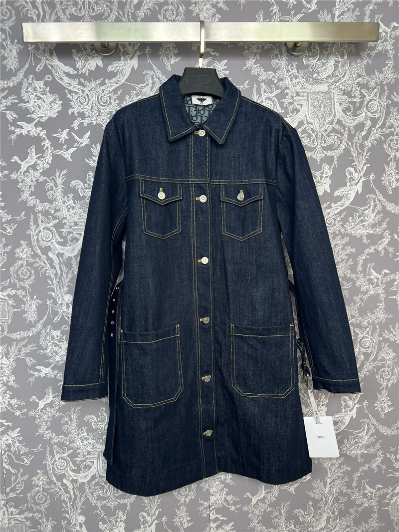 D10r long sleeve denim dress replica d&g clothing