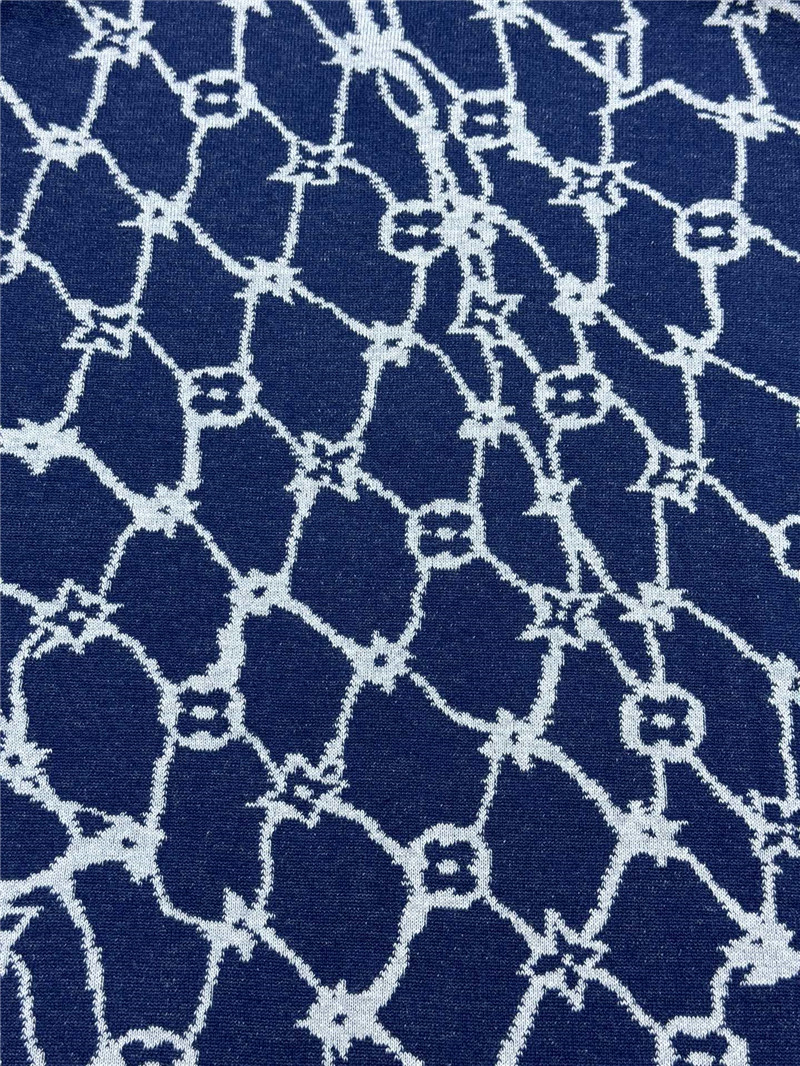 l0vis Vvtt0n lv fishnet jacquard short-sleeved replica clothes