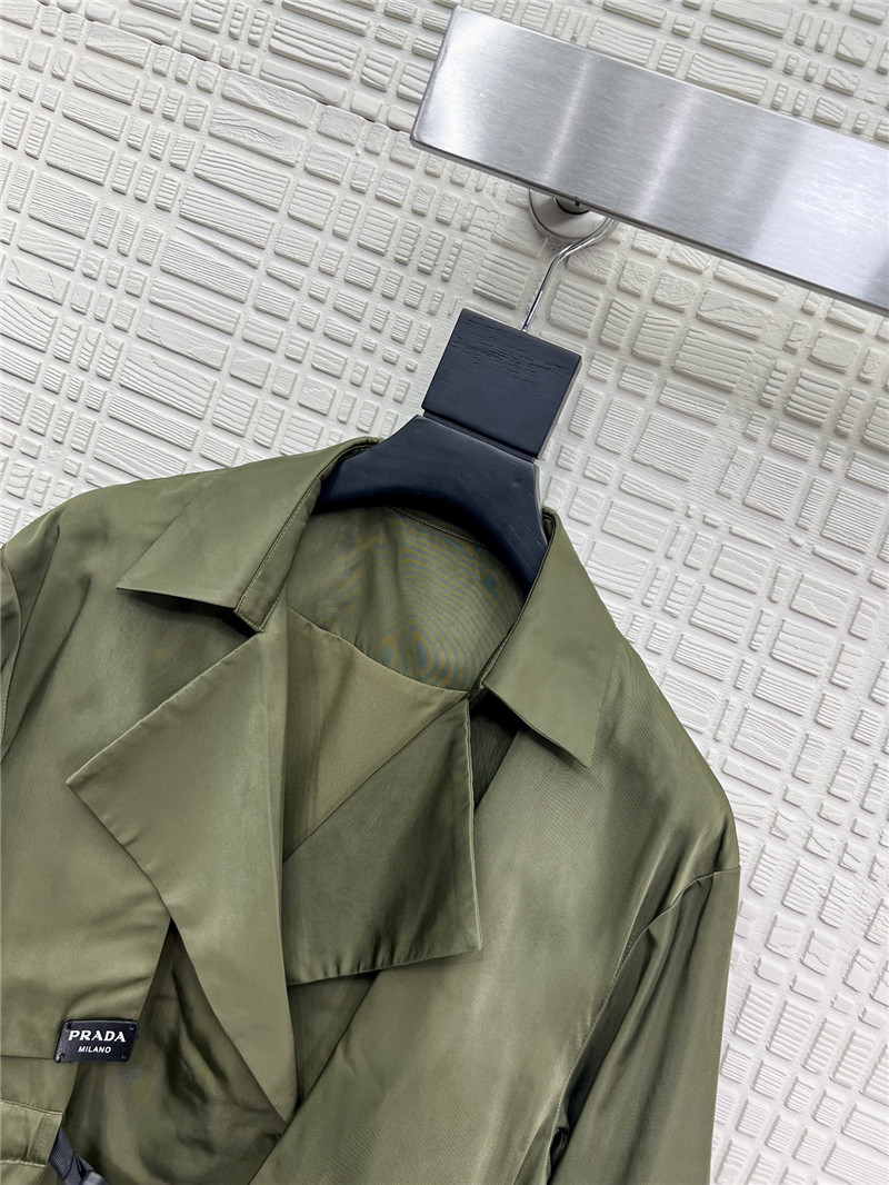 Pra*a waist short coat replica d&g clothing