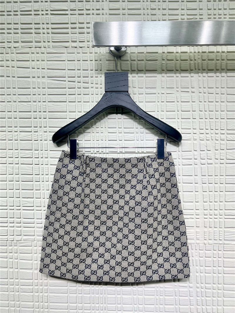 Gvc*1 classic jacquard skirt replica d&g clothing