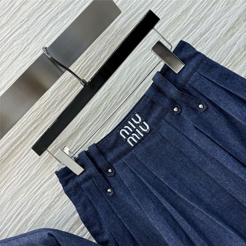 M1um1u jacket denim suit replica clothing sites